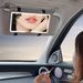 Direct Car LED Makeup Sun Visor Touchscreen Double Button Light-Up Mirror_voghion.com