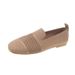 2025 Summer Breathable Soft Sole Women's Casual Flat Ladies' Single Daily Work Mesh Shoes_voghion.com