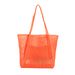 Woven Travel One shoulder Mesh Simple Handbag Outing Portable Beach Bag Available_voghion.com