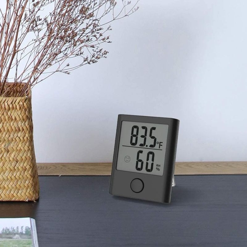 Digital Gauge Humidity HygroThermometer Mini Monitor_voghion.com