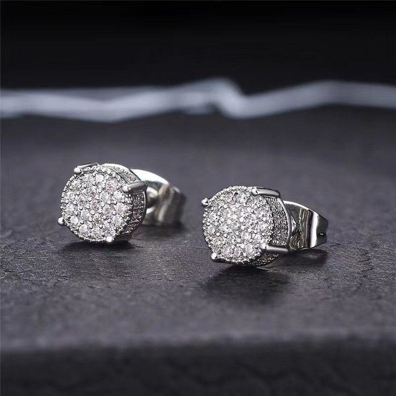 Unisex best verkochte oorbellen met diamanten oorbellen voor mannen trendy vergulde oorbellen nieuwe sieraden temperament_voghion.com