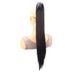 Parrucca sintetica con clip, coda di cavallo, per donna, con grande clip, capelli lunghi e lisci, in misto seta, coda di cavallo finta_voghion.com