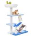 3-level Cat Tower With Sisal Covered Scratching Posts_voghion.com