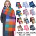 Winter Kaschmir Schal Student Hals Dicke Warme Schal Für Frauen Männer Beliebte Quaste Schals Bufanda Decke Pashmina Wraps Poncho_voghion.com