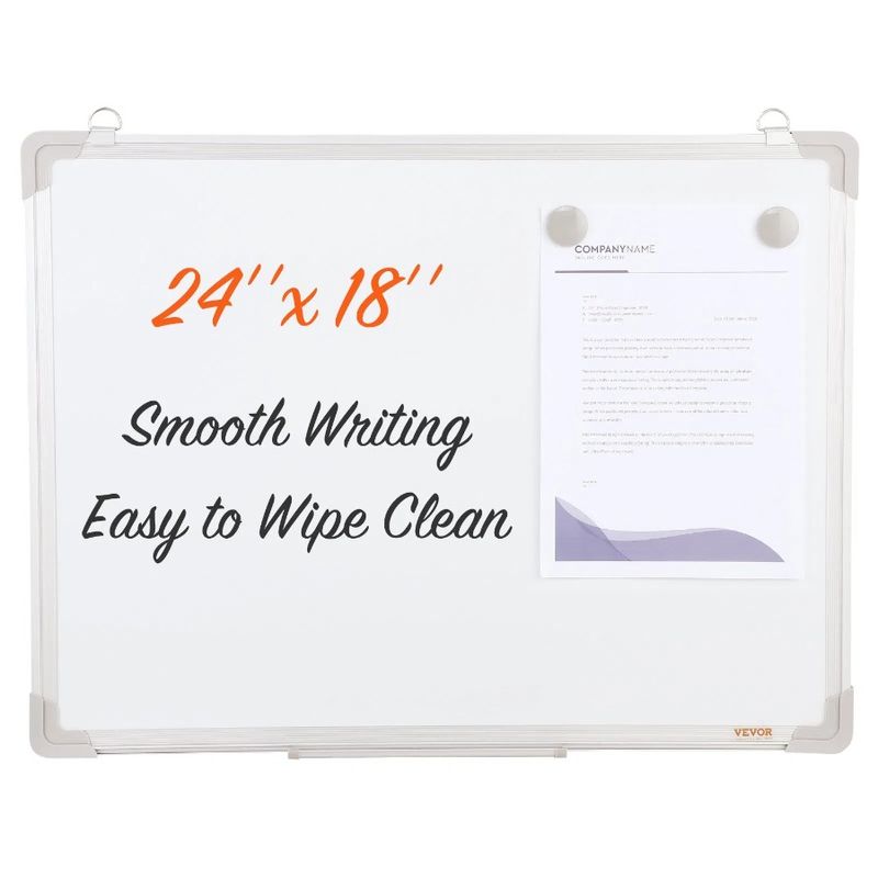 Erase 1 Board Dr Magnetic Dry And X Aluminum Magnetic Includes 2 For 18 Erase Board 24 White Wall Whiteboard With Frame Inches_voghion.com
