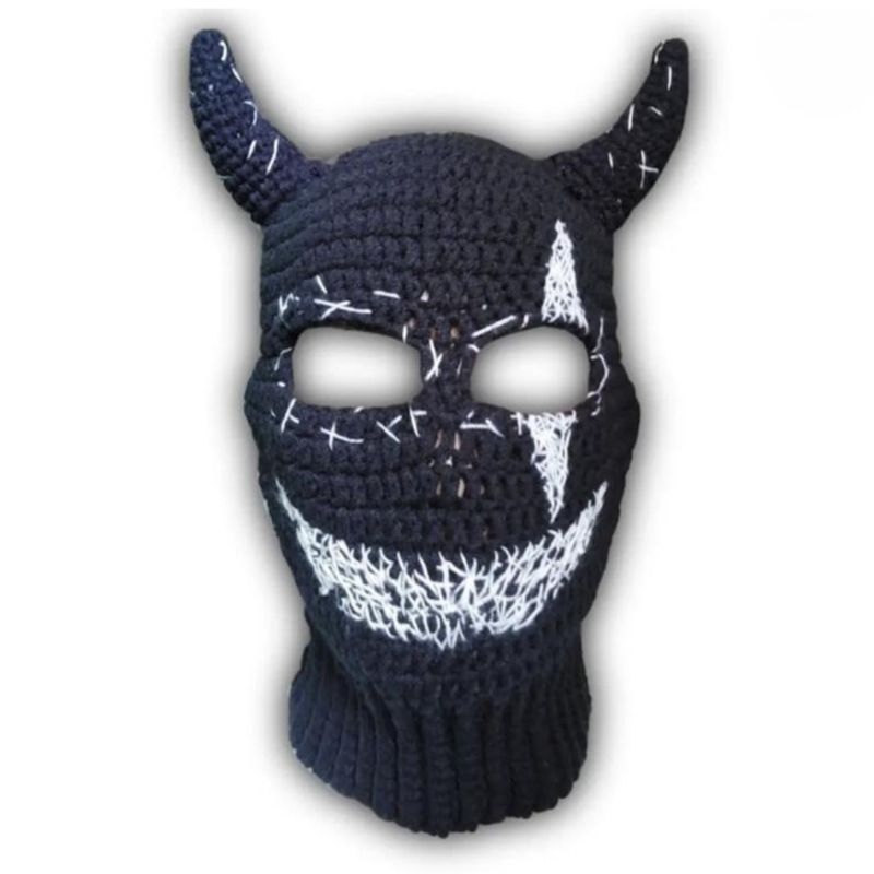 Stylowa kominiarka dla dorosłych Fringe Grimace na imprezę świąteczną_voghion.com