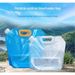 Klappbar Drénkwaasserbeutel fir dobaussen, verdickt grouss Kapazitéit Portable Camping Düsenbeutel_voghion.com