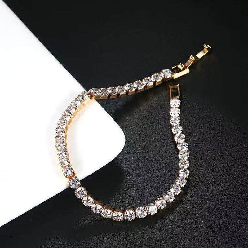 24AA Moissanite Klaue Für Männer Hip-Hop Intarsien Diamant Armband Strass Kette_voghion.com