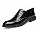 2024 Herbst Neue Herrenmode Lederschuhe Herren Business Formale Casual Lederschuhe Hundert Turm Schuhe Männer_voghion.com