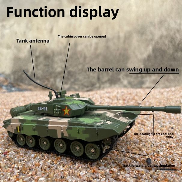 Leopard 2 M1A2 sõjaväemudel 1:48 simulatsioonisulamist tank Hiina tüüp 99B, kingituste kollektsiooni ornament_voghion.com