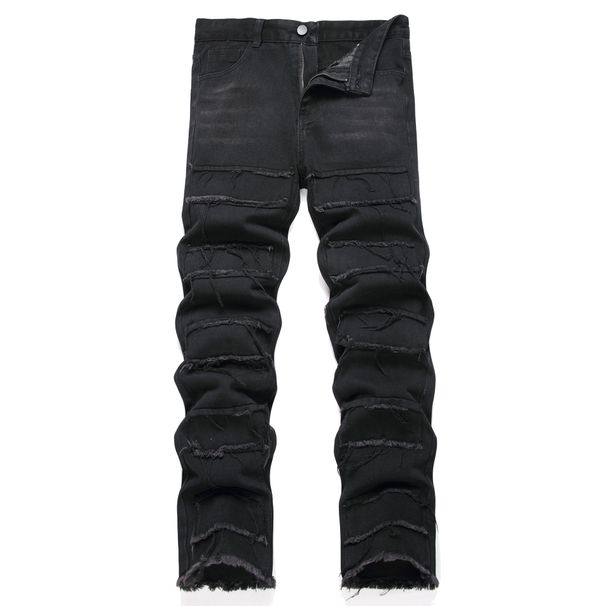 Men's Clothing Casual Jeans Baggy Trousers High Street Wide Leg Trousers_voghion.com