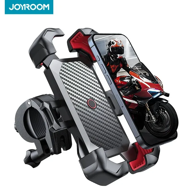 Joyroom Bike 360° View Universal Bicycle Holder For 4.7-7 Inch Mobile Phone Stand Shockproof Bracket GPS Clip 250221_voghion.com