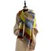 Women's Trendy High-End Elegant Scarf Cashmere High-Value Design Geometric Print Shawl_voghion.com