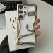 New 3D Hollow Out Snake Phone Case for Samsung Galaxy S25 S24 S23 S22 Ultra S23FE Fashion Hollow Slim Shockproof soft Cover_voghion.com