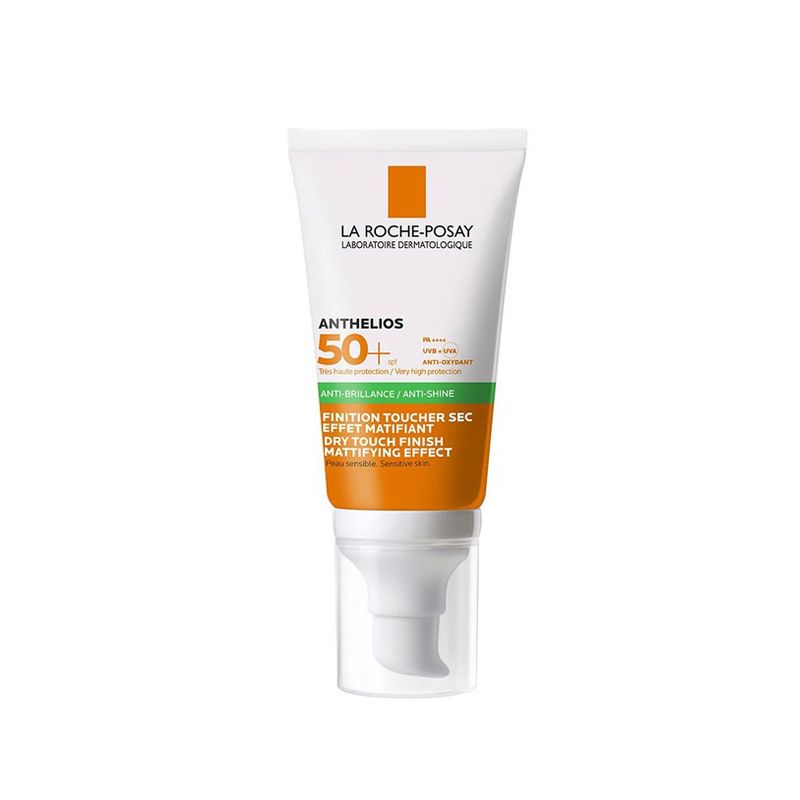 La Roche-Posay Anthelios Cremă rezistentă la apă SPF50+ Cremă de protecție solară hidratantă pentru față, anti-îmbătrânire, anti-transpirație, fără ulei, potrivită pentru_voghion.com