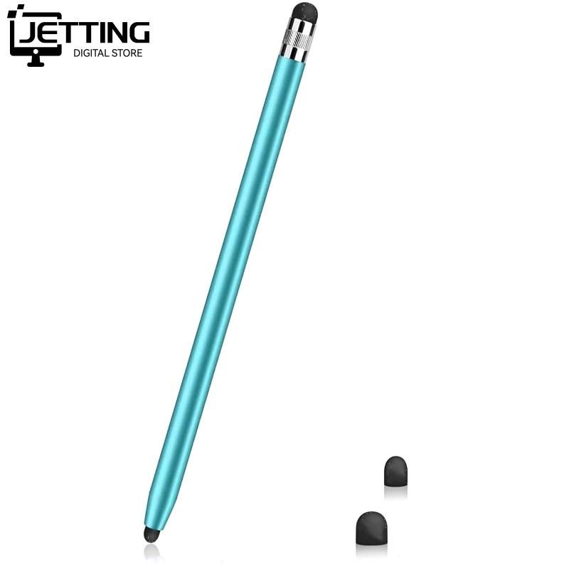 14cm Universal Pencil Double Dual Silicon Head Touch Capacitive Screen Stylus Capacitive Pen For IPad Tablet_voghion.com