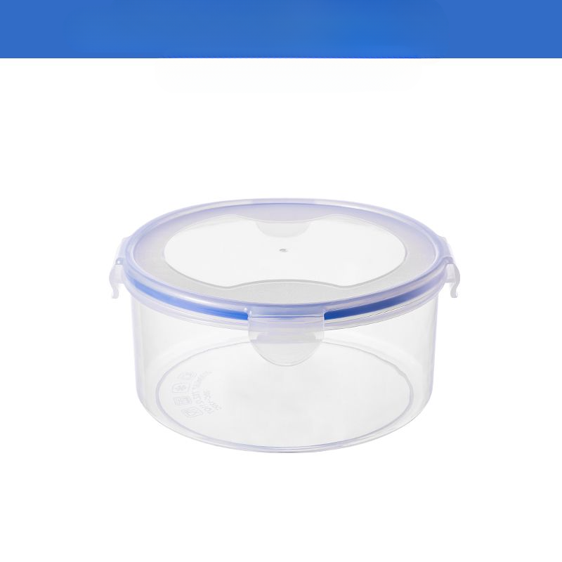 Lebensmittelbehälter aus Kunststoff, Mikrowelle, Heizung, Mittagessen, Büroangestellter, Bento mit Deckel, versiegelt, rechteckig, Kühlschrank, Aufbewahrungsbox_voghion.com
