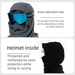Ski Helmet Cover Windproof Face Mask Ear Protection Integrated Hat Thickened Warm Autumn Winter Cycling Headgear_voghion.com