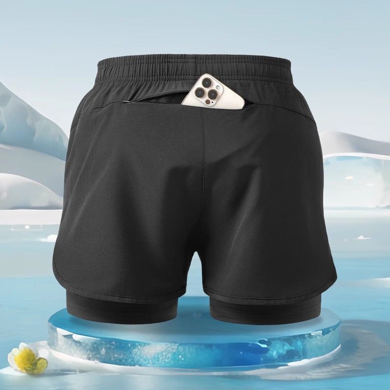 Men's Clothing Running Shorts Summer Professional Track And Field Training Quick Drying Three Point Pants_voghion.com