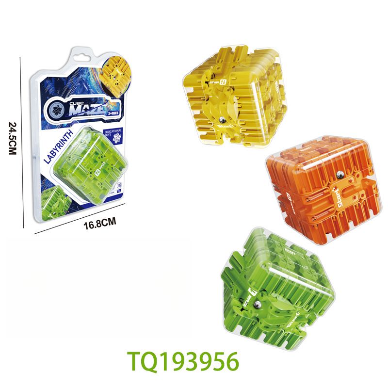 Neww 3D Three-dimensional Rubik's Cube Ball Maze Puzzle Balancee Ball Rubik's Cube Toy_voghion.com