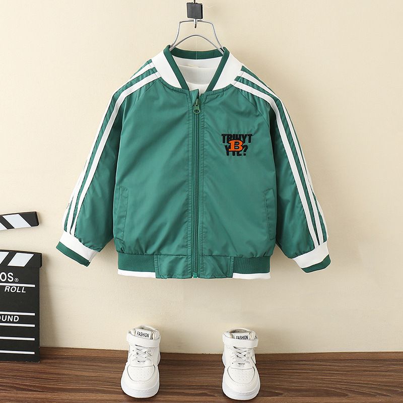 Giacca primaverile elegante per bambini, modello baseball e autunno 2025, nuova e accattivante_voghion.com