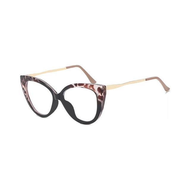 Accessori unisex Occhiali da sole retrò Cat Eye Montatura Moda Personalità Occhiali piatti Occhiali da tiro di strada Anti luce blu_voghion.com