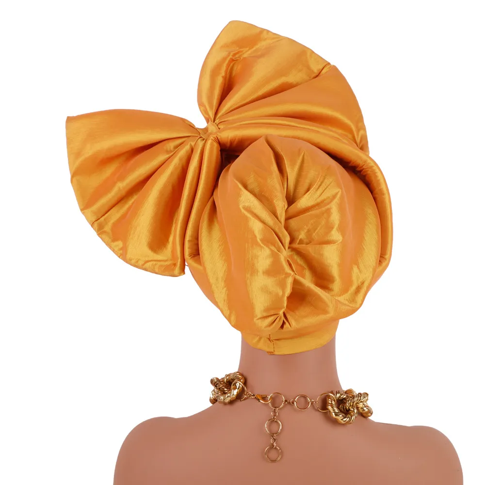 Hot Selling Headwear Wedding New Style Big Bow Headscarf Baotou Hat Xiyintemu_voghion.com