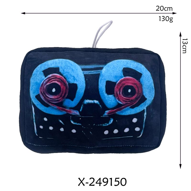 Amazing Digital Circus Plush Toy - Cyberpunk Clown, Soft & Cuddly Collectible For Teens & Adults, Perfect Gift For Fans Of Unique Character Designs_voghion.com