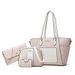 Stylish 3-Piece Women's Handbag Set - Crossbody, Shoulder & Tote Bag With Detachable Mini Bag - Trendy PU Leather Purse For Daily Use_voghion.com