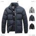 Herren Winter Pufferjacke – Verdickter Steppmantel (Schwarz, Grau, Dunkelblau, M-5XL)_voghion.com