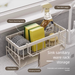 Dishcloth Draining Rack - Kitchen Household Narrow Edge Sponge Wiper Faucet Dishwashing Sink Storage Organizer_voghion.com