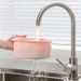 2Pcs Multifunctional Triangle Drainage Rack Sponge Brush Holder Sink Tray Drainage Rack Portable Sink Shelf Kitchen Accessories_voghion.com