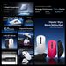 Mouse da gioco wireless Bluetooth Smailwolf M6 con sensore PAW3311, commutazione a tre modalità, magnetico_voghion.com