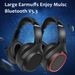 Cuffie antirumore grandi Shoumi, cuffie Bluetooth, auricolari wireless, cuffie con bassi, microfono con cancellazione del rumore, supporto per casco_voghion.com