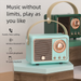Creative Radio Bluetooth Portable Gift Mobile Phone Subwoofer Retro USB Mini Speaker HM11_voghion.com