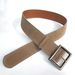 Women's Suede Minimalist Style Waist New Coffee Color Simple Ultra Wide Belt For Shorts_voghion.com