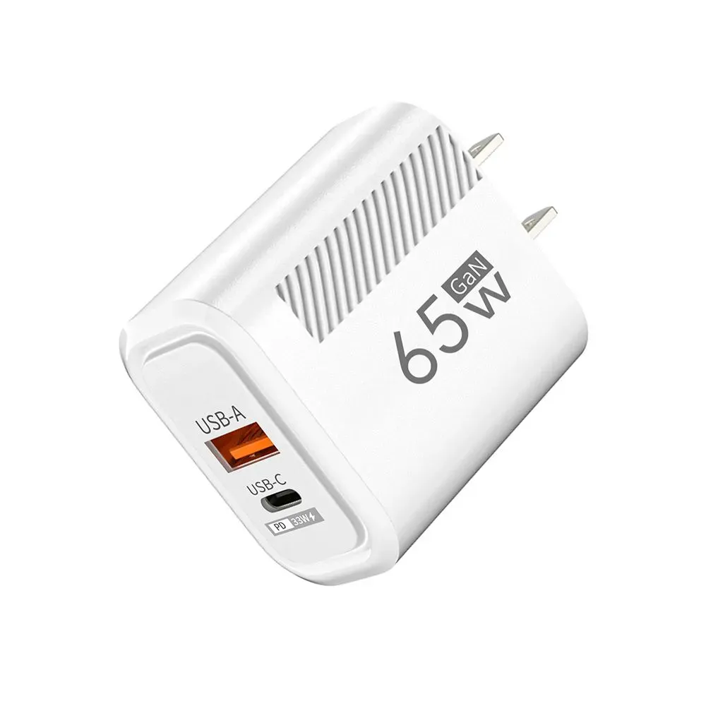 GaN 65W USB Type C Fast Charging Mobile Phone Adapter Quick Charger For Samsung S23 Ultra Xiaomi Huawei IPhone 14 13_voghion.com