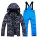NOKO-New Styles Of Children's Ski Suit Sets For Girls, Middle And Large Children, Thickened Outerwear And Winter Warm Clothing_voghion.com