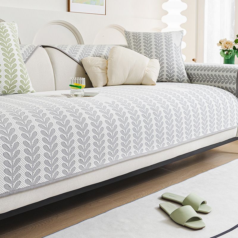 Ice Silk Sofa Cushion - Summer Cooling & Anti-Slip (Luxury Rattan Design, Breathable & Lightweight For Modern Homes)​_voghion.com
