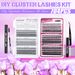 Cílios postiços Melt Eyelashes DIY Color Segmented Eyelashes Cílios postiços Grande capacidade Single Cluster Hair 30D + 40D Cílios_voghion.com