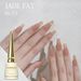 Nail Glue Pure Desire Nude Nail Polish New Gentle Versatile Ice Transparent Jade Nude Pink Base Color_voghion.com