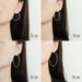 S Silver Needle Exaggerated Large Hoop Earrings Simple Elegant Fashionable Personality Face Slimming Ear Hoops_voghion.com