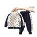 Mamma e bambini Ragazzi Autunno Sport Nuovo stile Bello Bambino Moda Bambini Trendy Casual Due pezzi Tuta_voghion.com