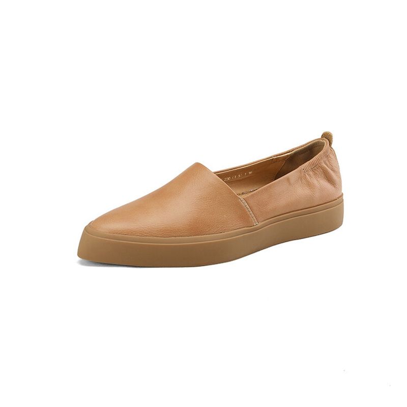 Zapatos de plataforma para mujer con punta puntiaguda y temperamento holgado con diseño de nicho de moda para mujer_voghion.com