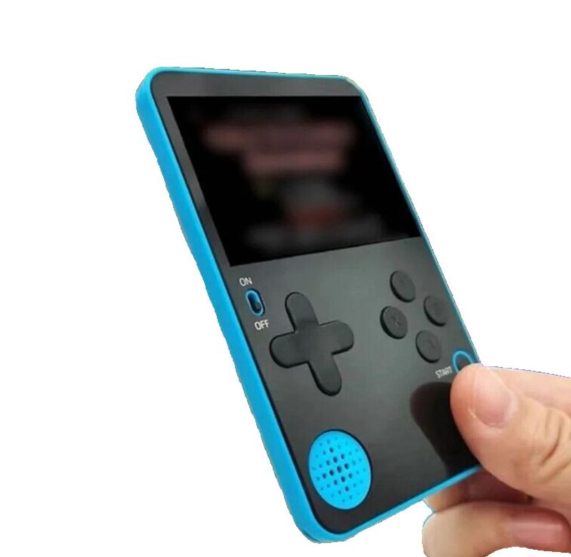 Console de jeux vidéo rétro portable 500 Classic Games, vendeur britannique, bleu_voghion.com