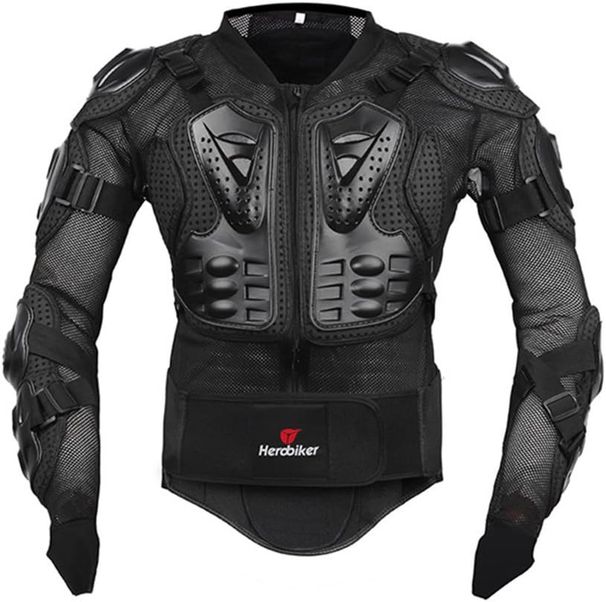 Full Body Armor Spine Chest Protection Gear Motocross Motos Protector Motorcycle Jacket 2 Styles_voghion.com