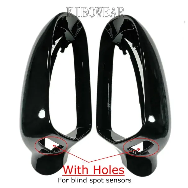 Schwarze Seitenspiegel-Abdeckungen für Audi A6 C6 4F A4 A5 B8 8K Q3 SQ3 A8 D3 S4 S5 S6 S8 Türflügel 2008 2009 2012 2015 A3 8P_voghion.com