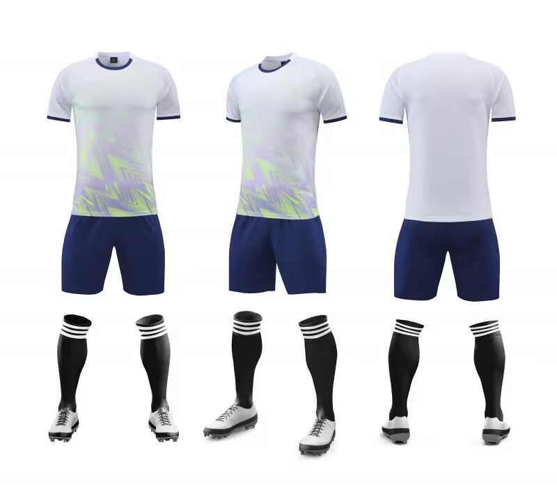Herrenbekleidung schweißabsorbierende, schnell trocknende Fußballuniform für Studentenwettkämpfe, Trainingsanzüge für Erwachsene und Kinder für Männer und Frauen_voghion.com