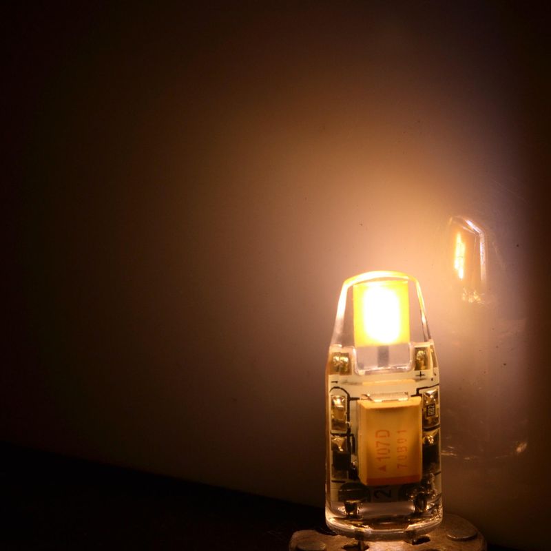 1 PCS  Dimmable Mini Bulb LED Candle Light for Silicone Replacement Bulb_voghion.com