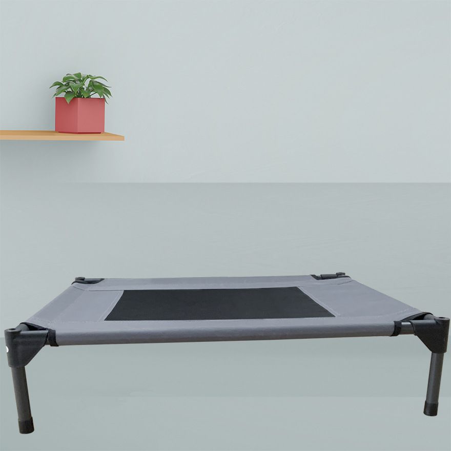 Outdoor Supplies Moisture-proof Waterproof Pet Camp Bed Anti-stick Hair Dog Nest Easy To Carry Gray_voghion.com